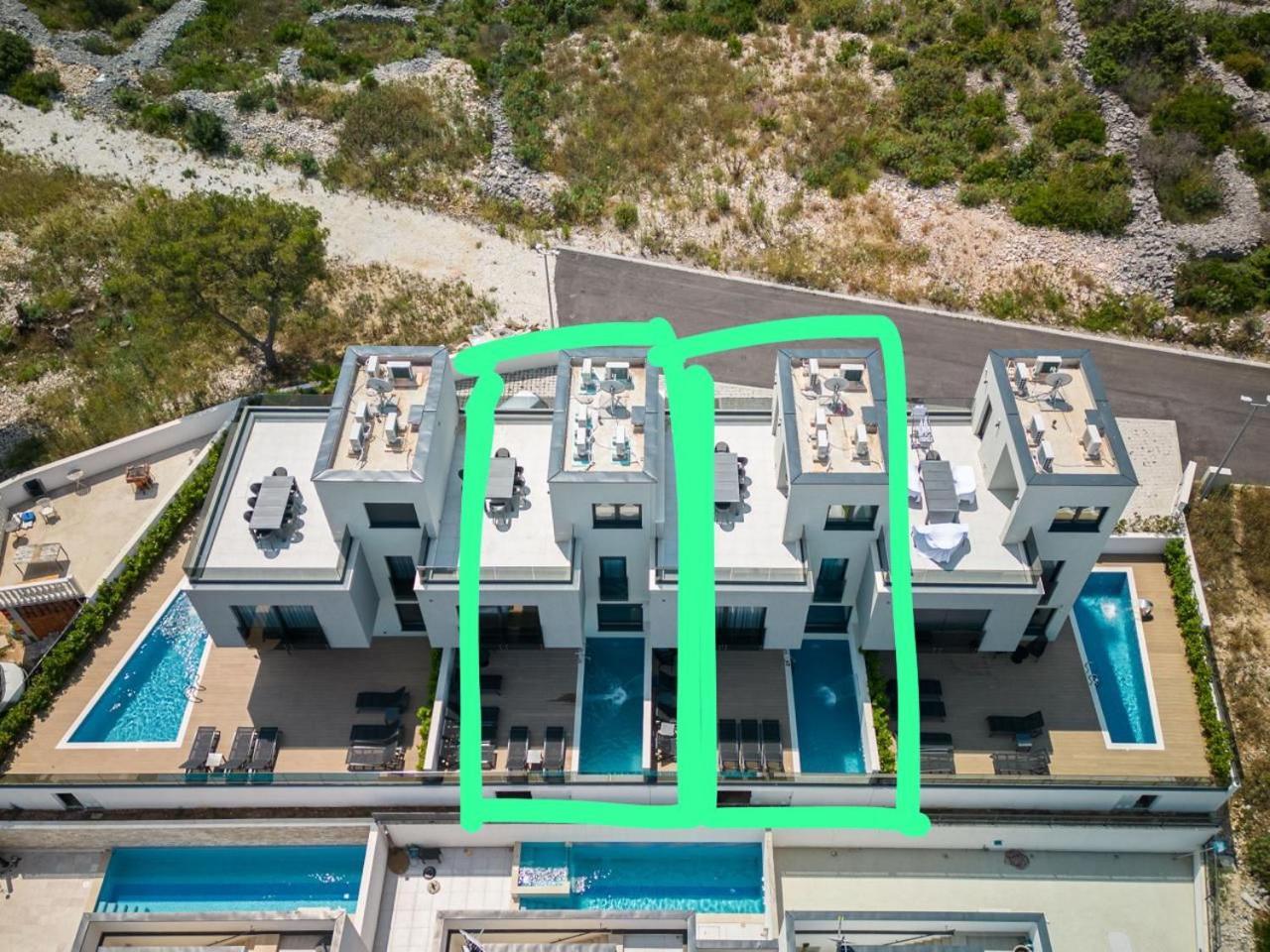 Villas Residence 360 Trogir Rum bild